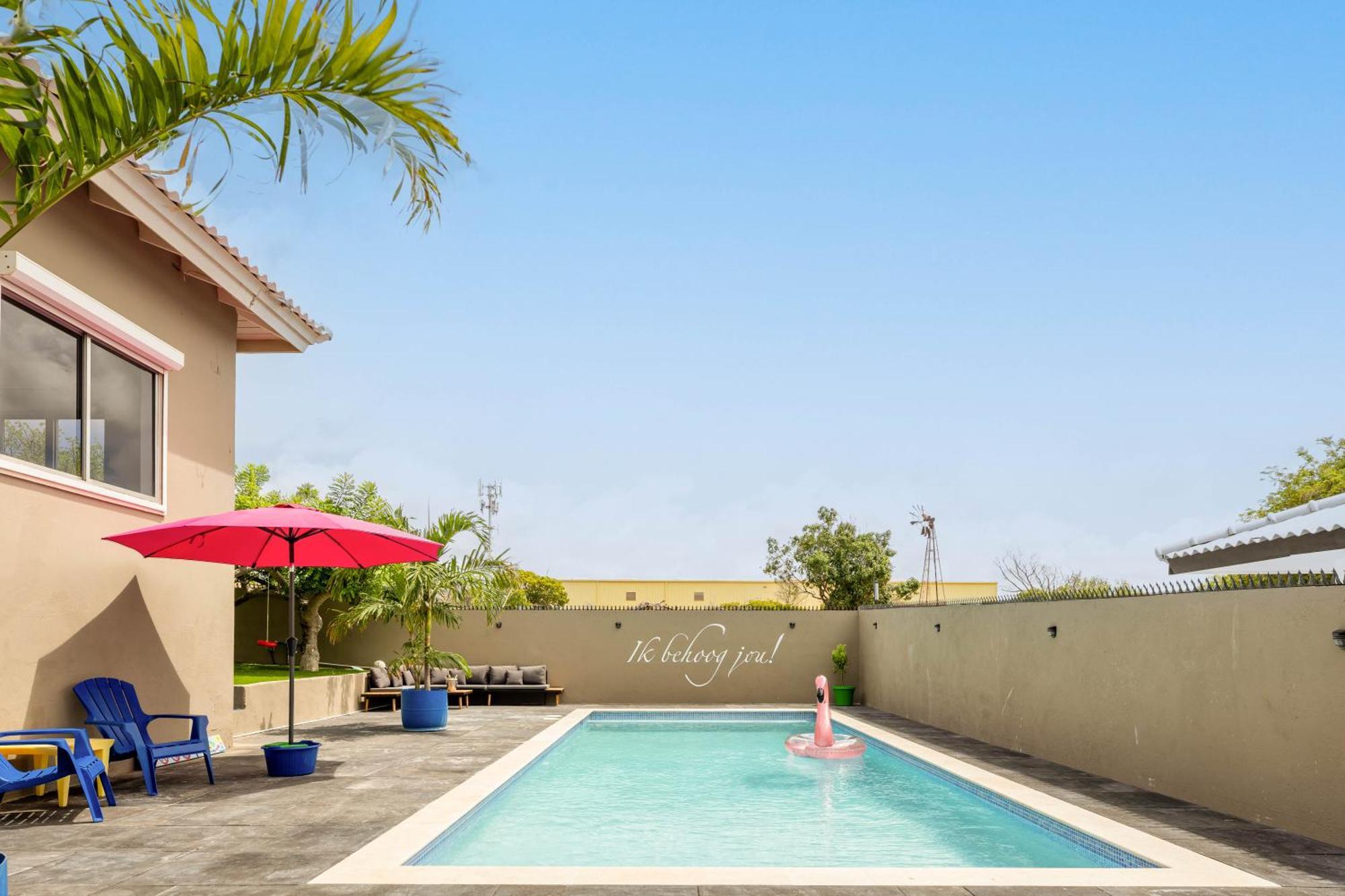 Familiewoning Met Prive Zwembad Villa Willemstad Luaran gambar
